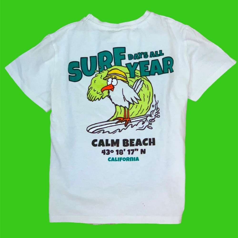 Zara Tshirt Graphic Short Sleeve Shirt baby boys girls Toddlers